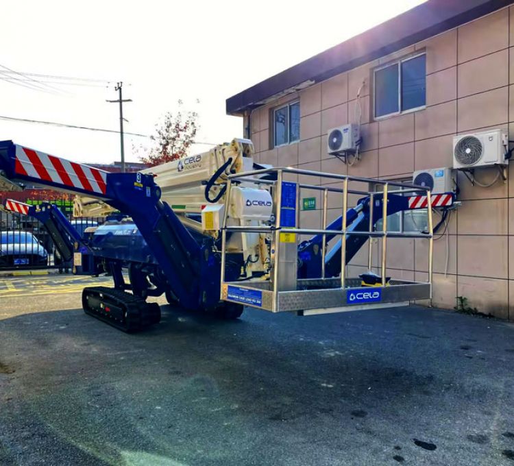 亞卡黎引進意大利CELA蜘蛛車——DT CRAWLER 40，專為中國市場量身打造